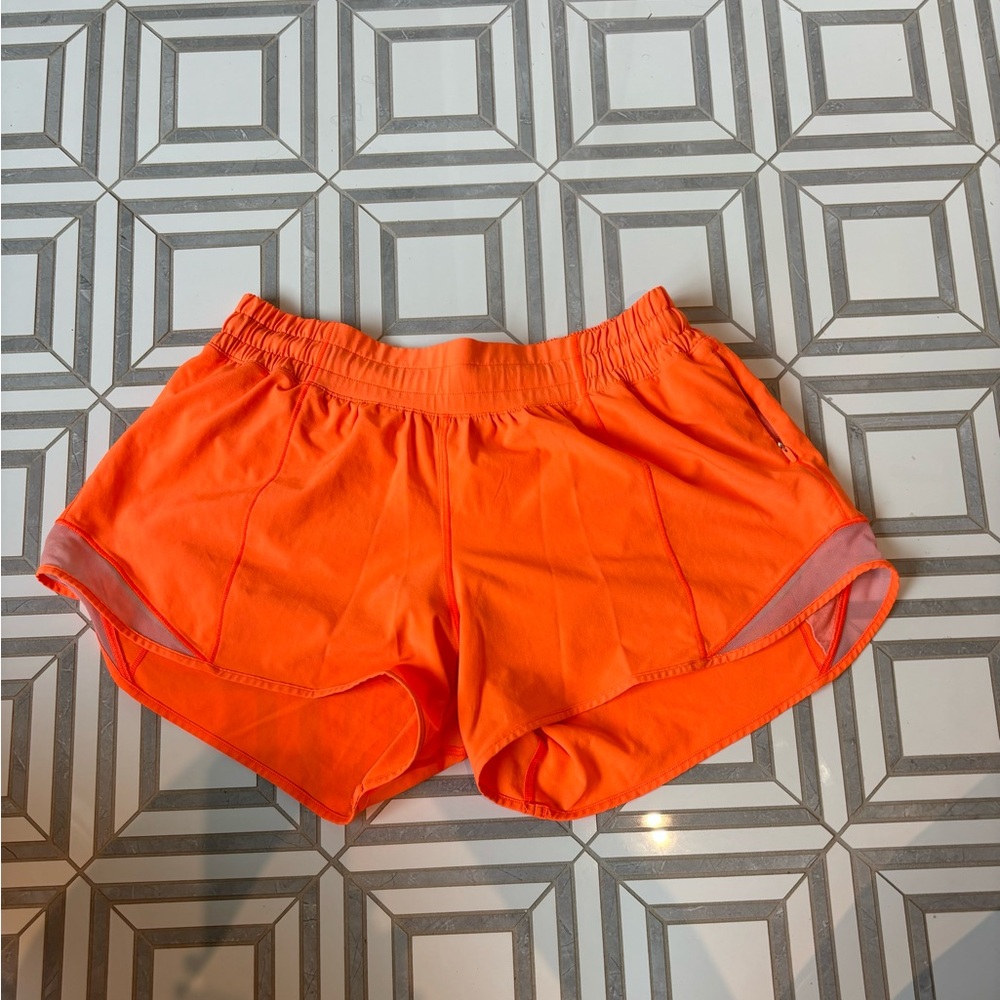 lululemon athletica Women's Athletic Shorts - Bright Orange